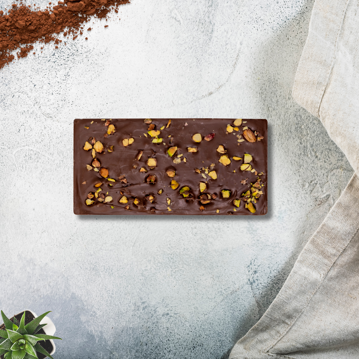 Milk Chocolate Pistachio Bar