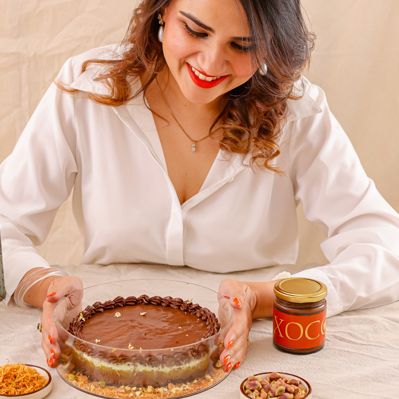 Kunafa Pour Over Cake (Hyderabad Only)