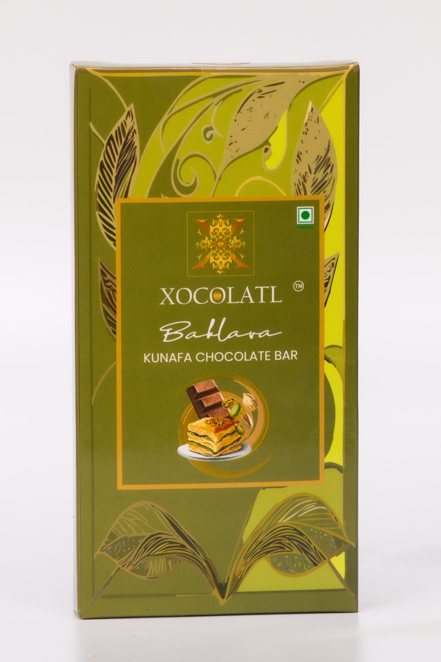 Baklava Kunafa Chocolate Bar
