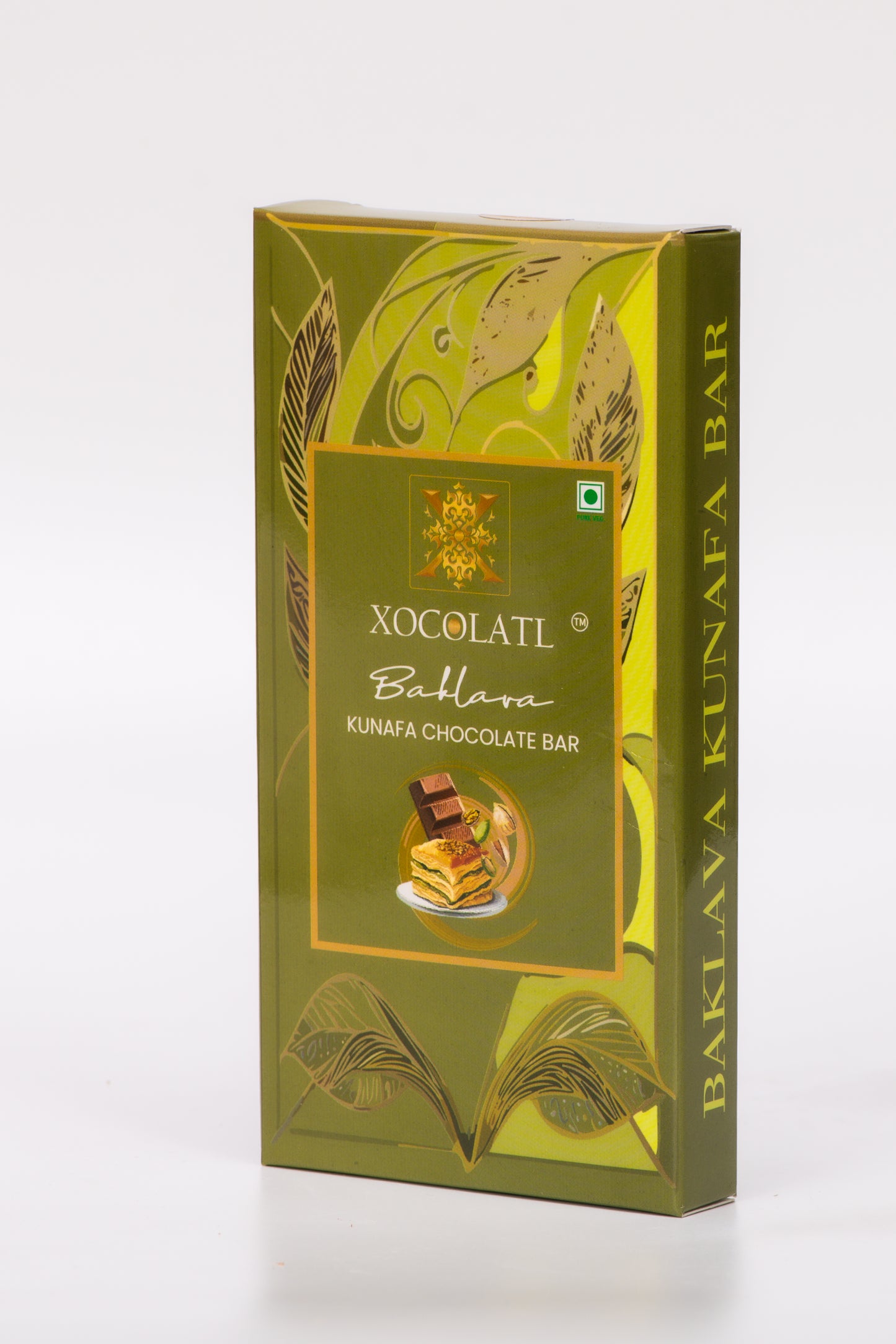 Baklava Kunafa Chocolate Bar