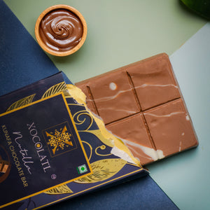 Nutella Kunafa Chocolate Bar