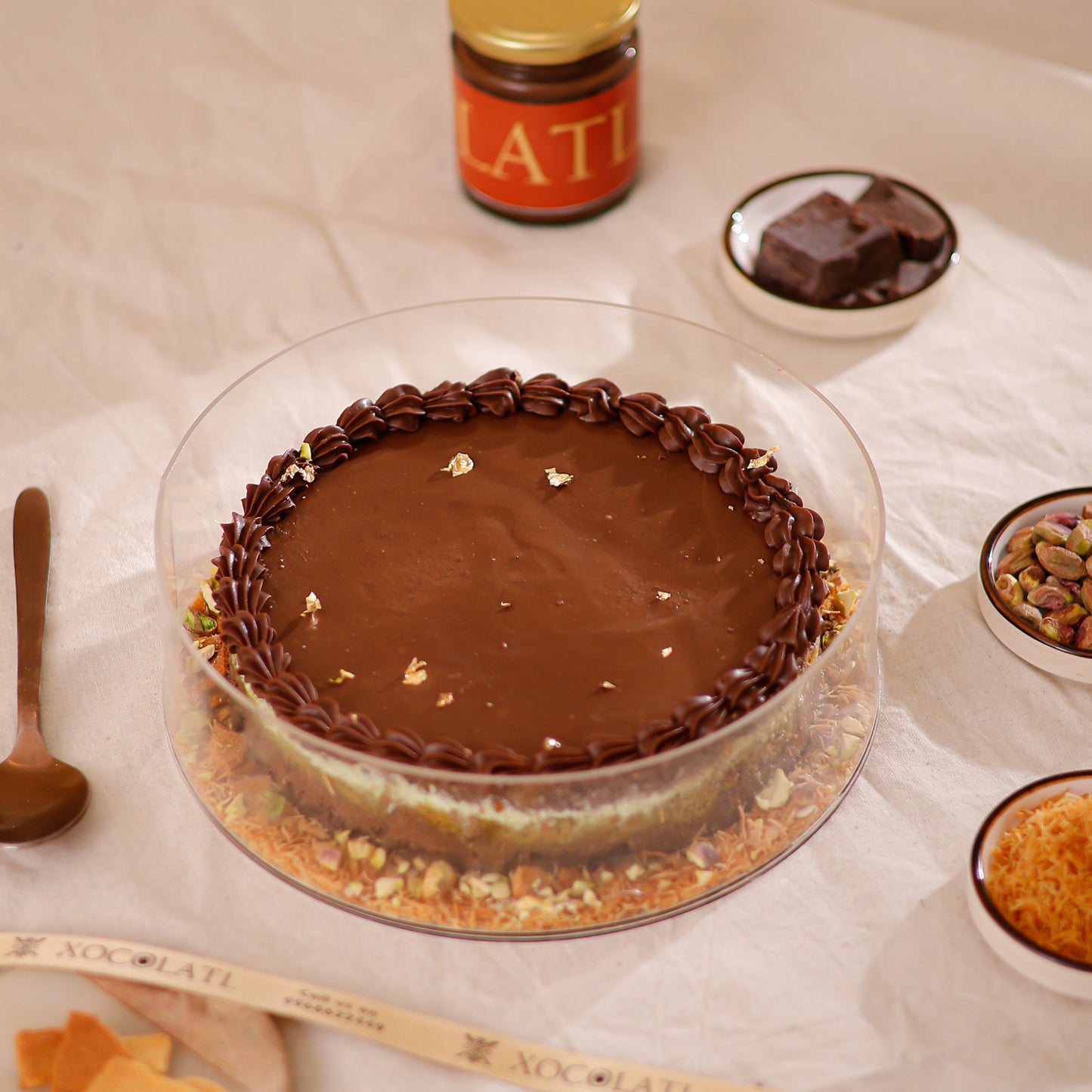 Kunafa Pour Over Cake (Hyderabad Only)