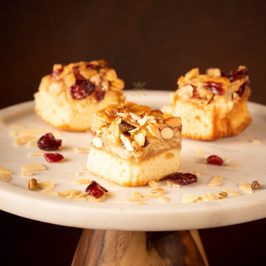 Nutty Florentine Cake Bites