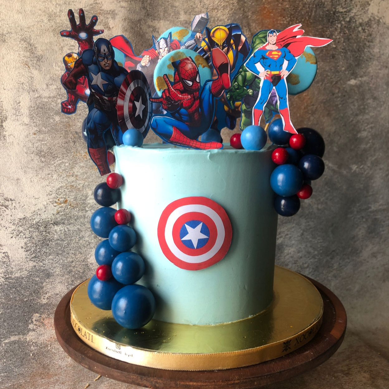 Hero Birthday Cake