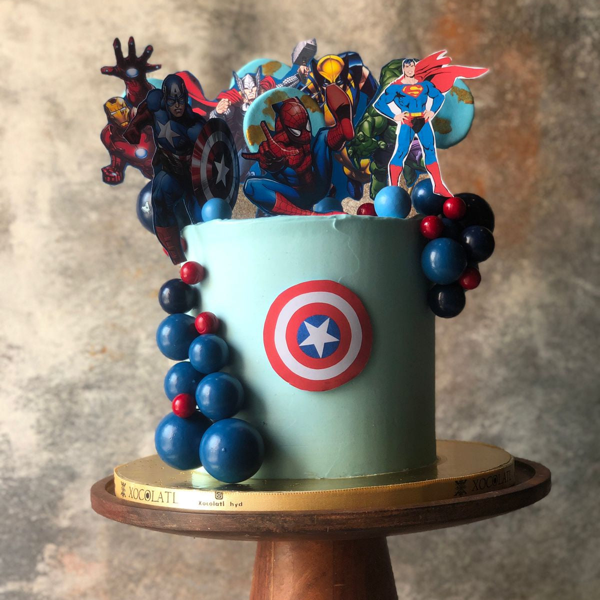 Hero Birthday Cake