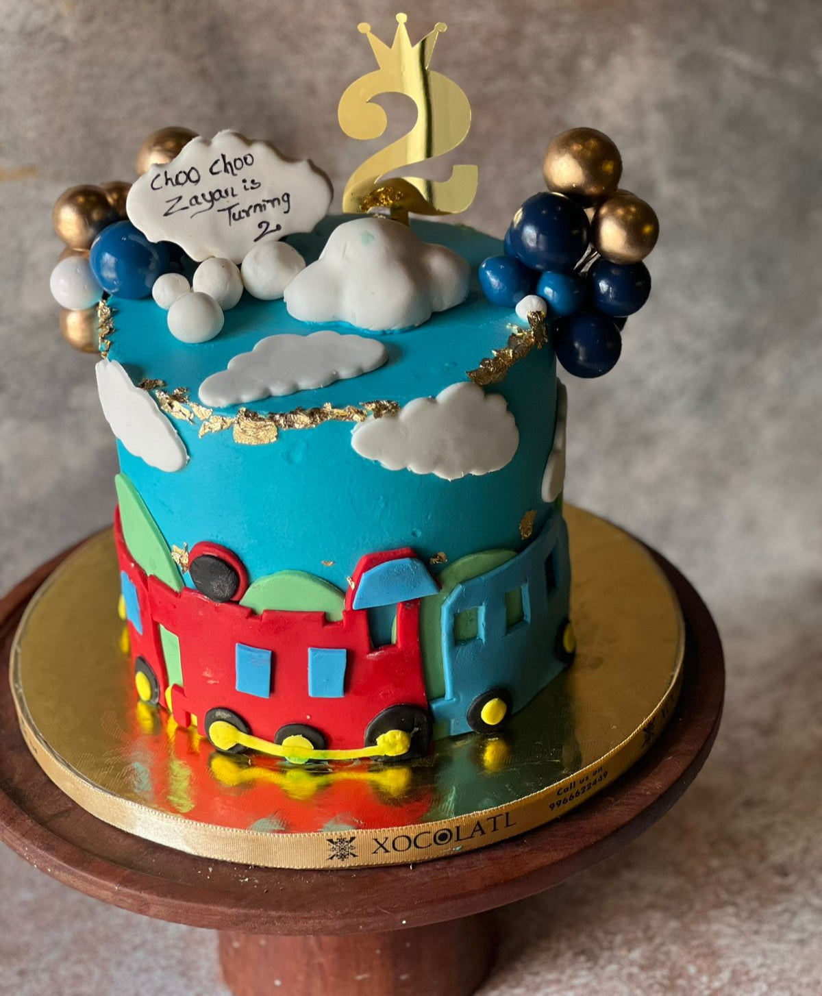 Choo Choo Train Kids Cake