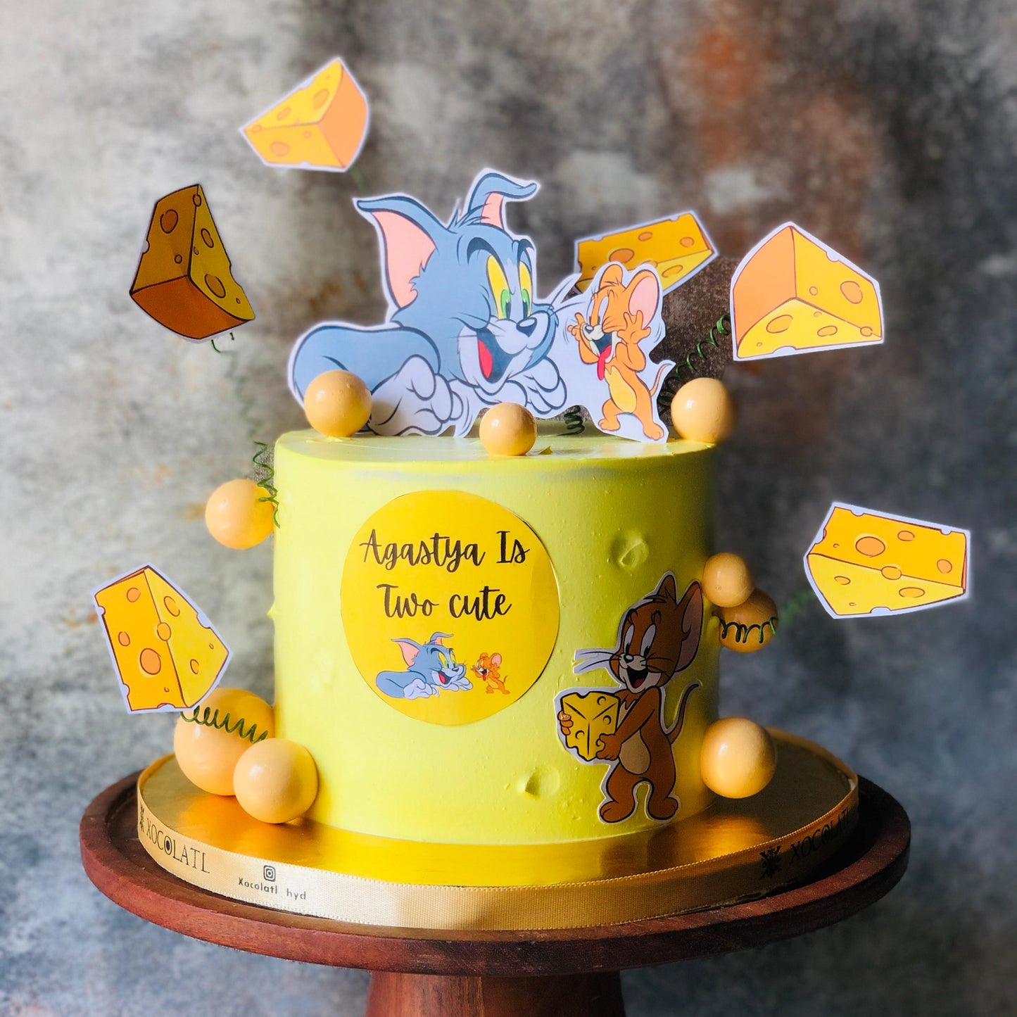 Tom & Jerry Kids Birthday Cake