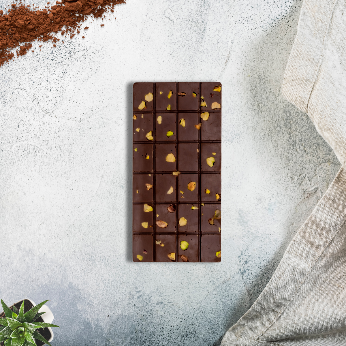 Milk Chocolate Pistachio Bar