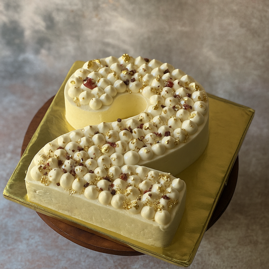 Signature Number Cake