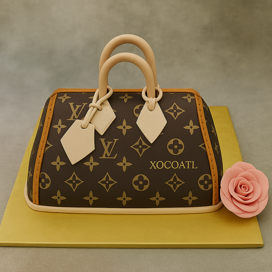 Louis Luxe Designer Handbag Cake