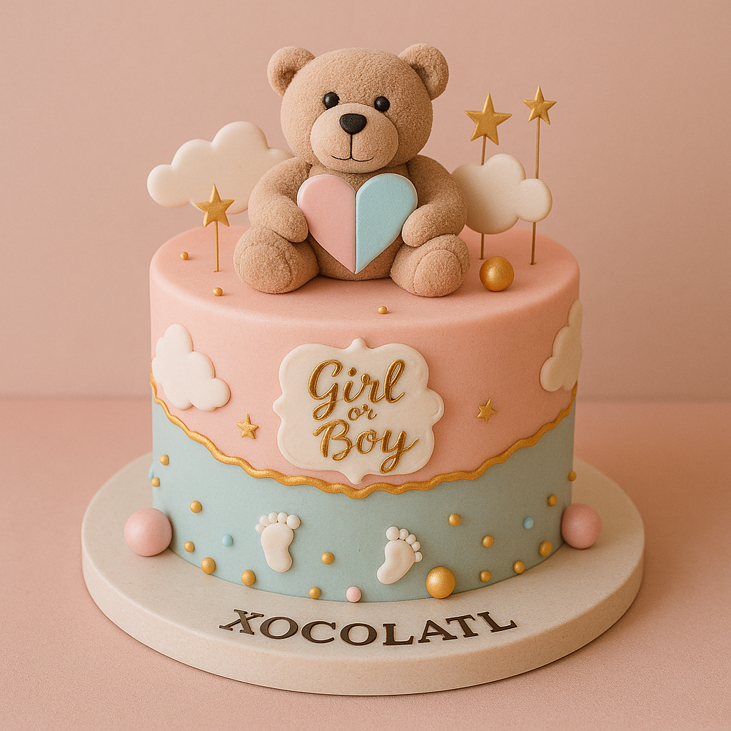Teddy’s Baby Shower Dream Cake
