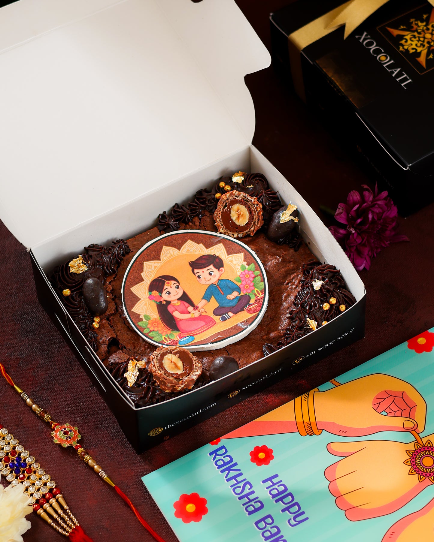 The Brownie Slab- Rakhi Edition