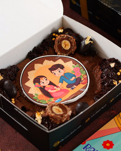 The Brownie Slab- Rakhi Edition