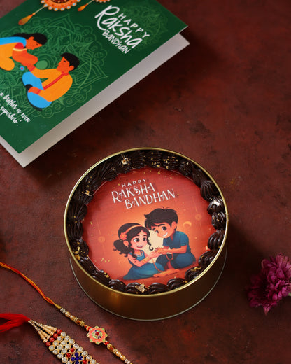 Rakshabandhan Tiffin Cake