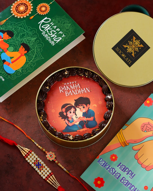 Rakshabandhan Tiffin Cake