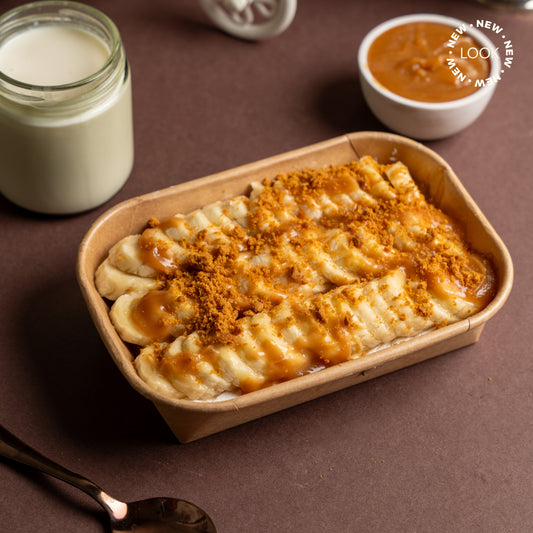 Special Banana Caramel Milk Cake
