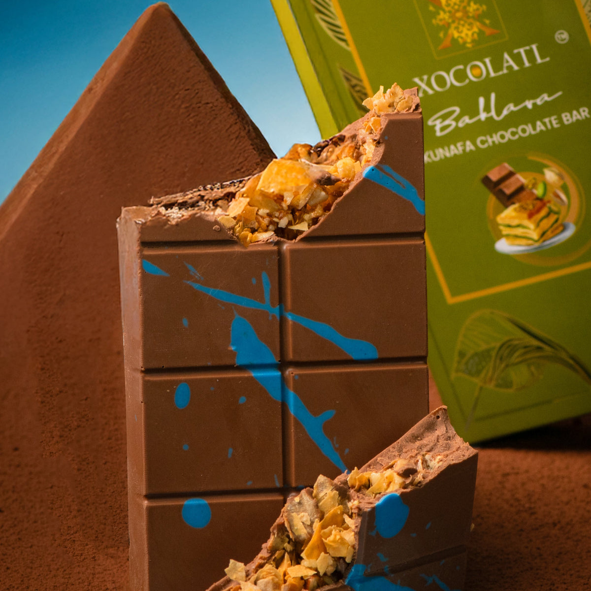 Baklava Kunafa Chocolate Bar