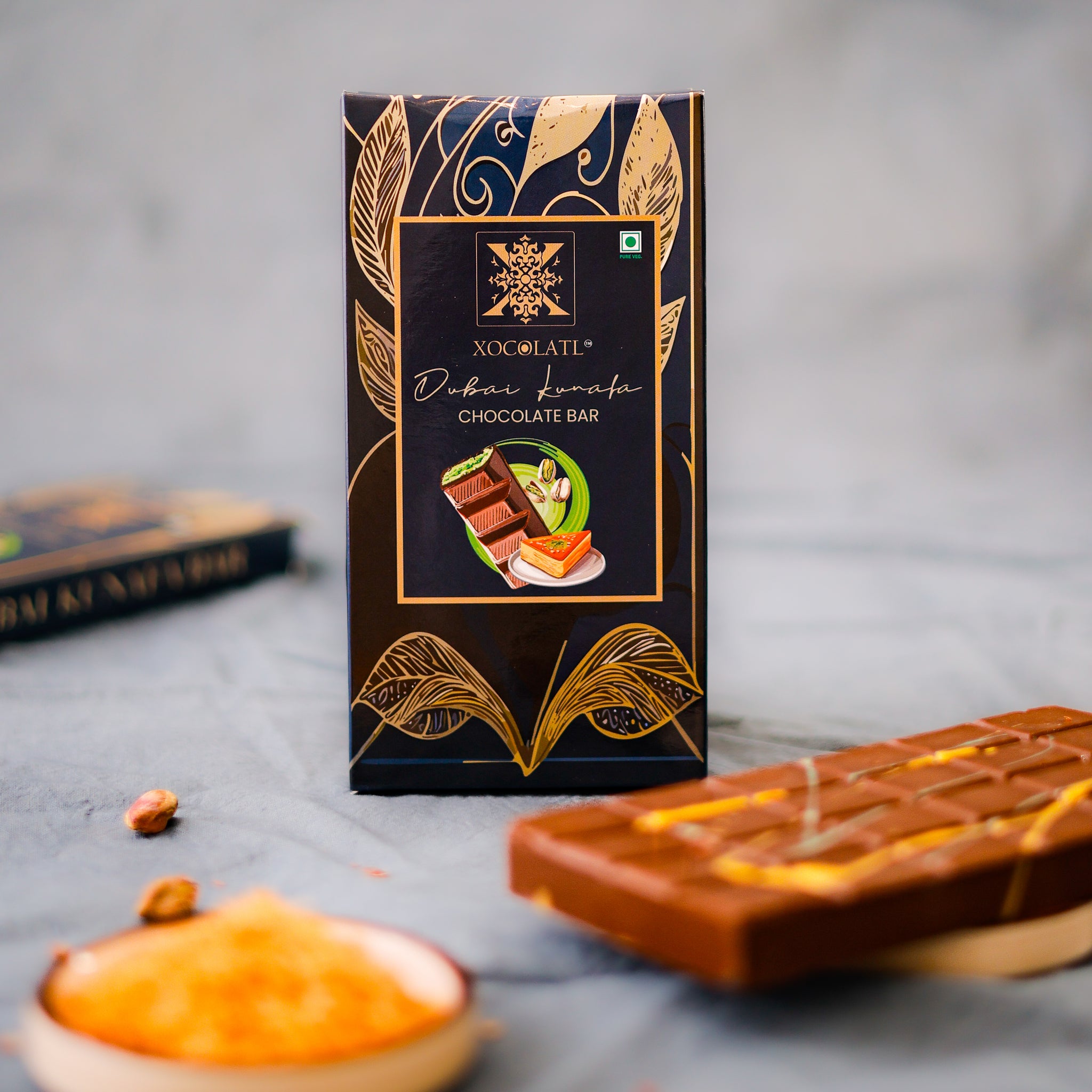 Signature Kunafa Chocolate Bar