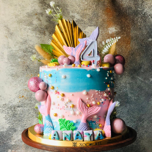 Mermaid Dream Birthday Cake