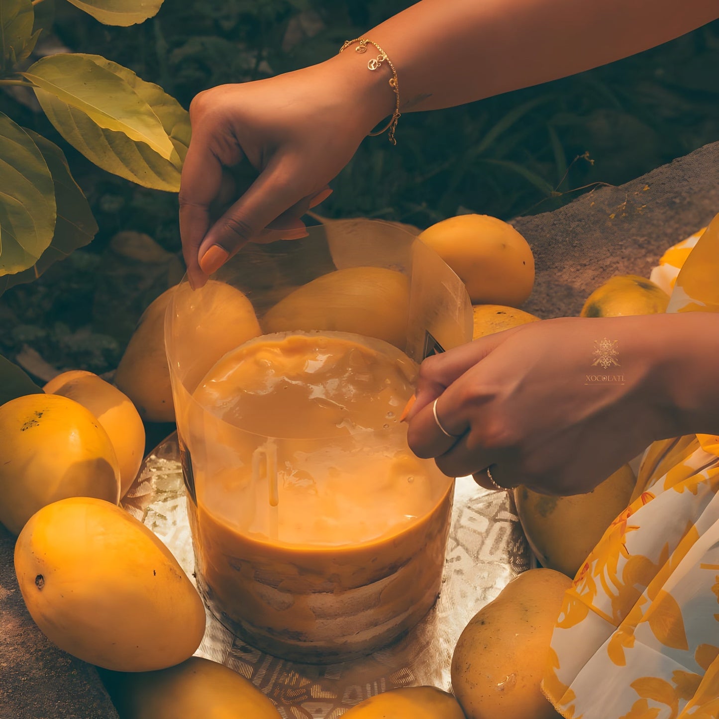 Mango Pull Up Cake (Hyderabad Only)