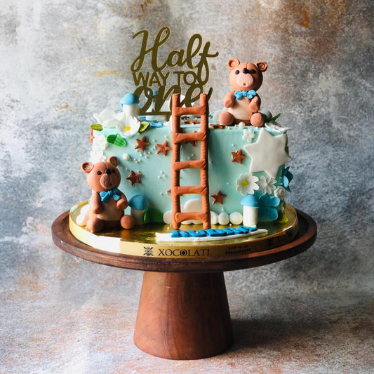 Teddy Bear Birthday Cake