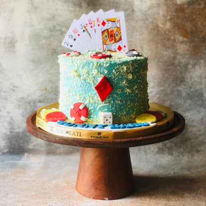 Casino Royale Poker Birthday Cake