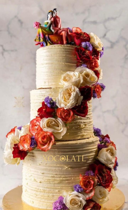 Eternal Harmony Wedding Cake