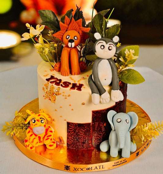 Wild One Jungle Cake