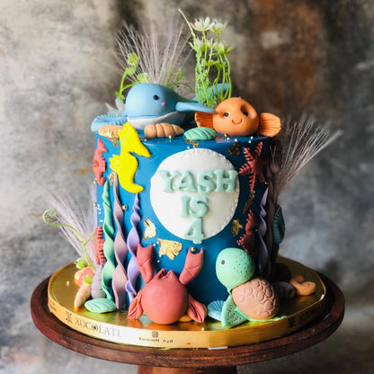 Ocean Adventure Birthday Cake