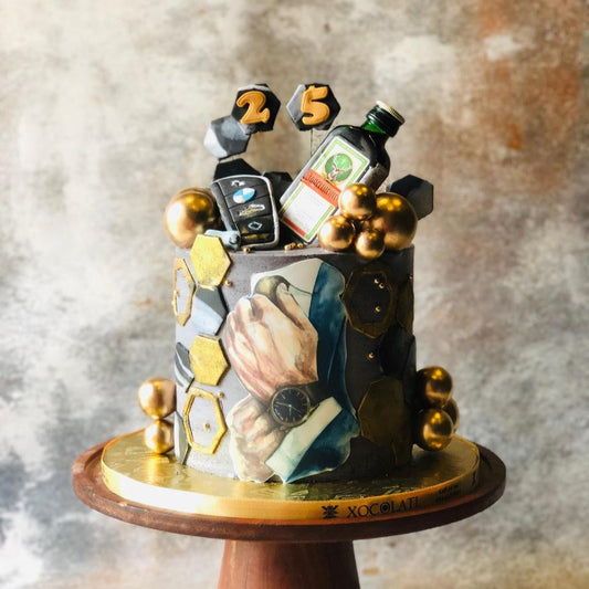 Gentleman Mode Luxe Cake