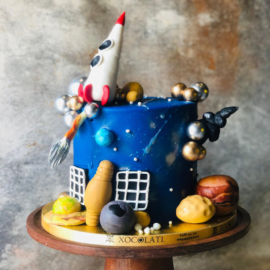 Galaxy Explorer Cake