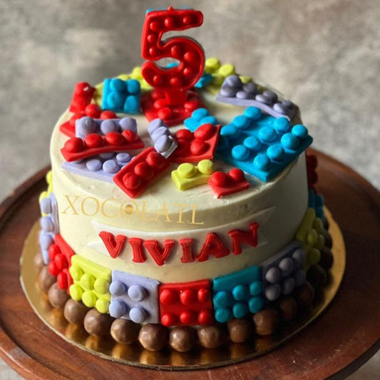Lego Mania Kids Birthday Cake
