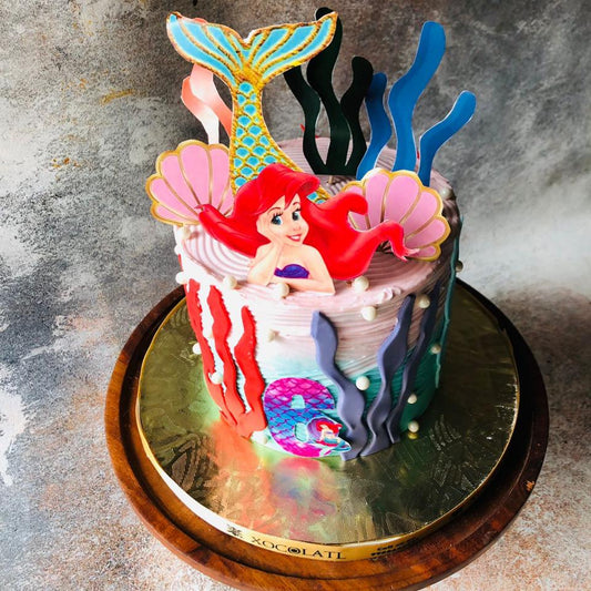 Under the Sea Mermaid Kids Cake
