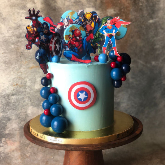 Hero Birthday Cake