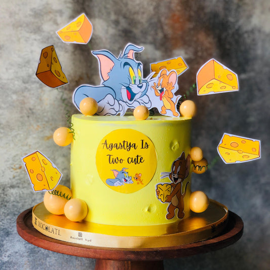 Tom & Jerry Kids Birthday Cake