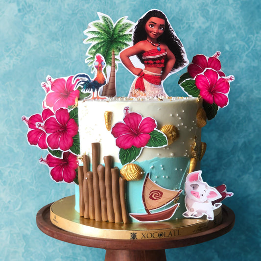 Island Spirit Moana Birthday Cake