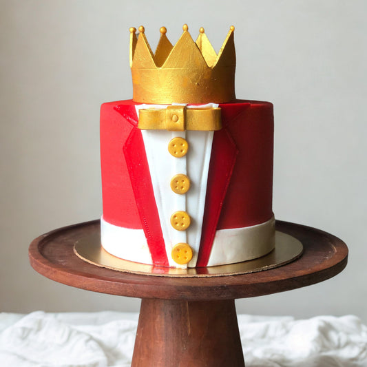 Royal Regalia Crown Birthday Cake