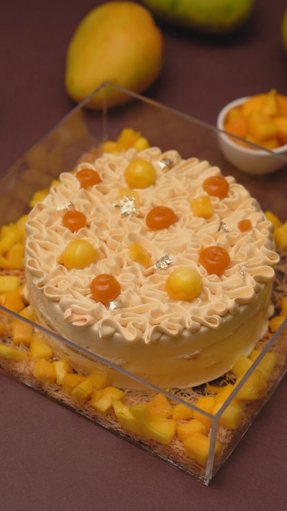 Mango Kunafa Pour Over Cake (Hyderabad Only)