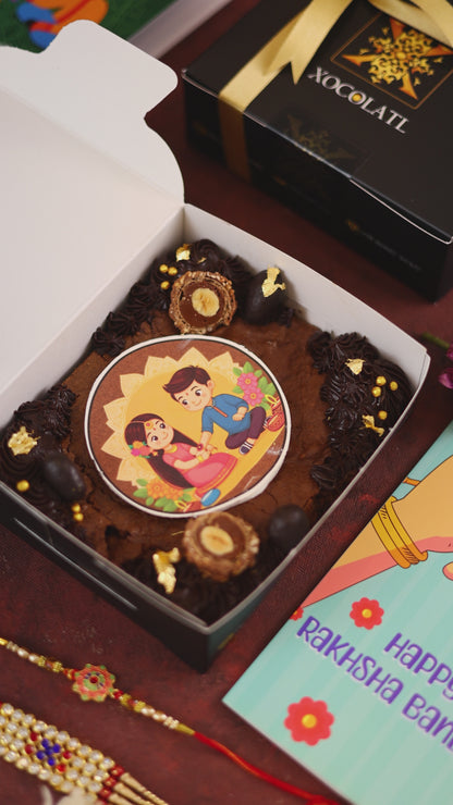 The Brownie Slab- Rakhi Edition