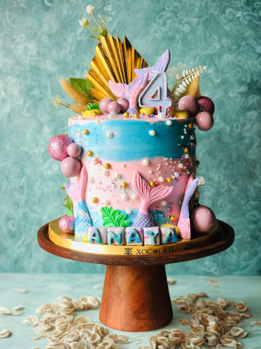 Underwater World Mermaid Kids Cake